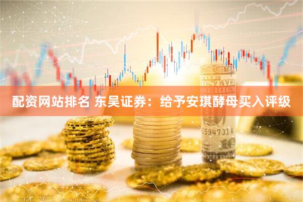 配资网站排名 东吴证券：给予安琪酵母买入评级